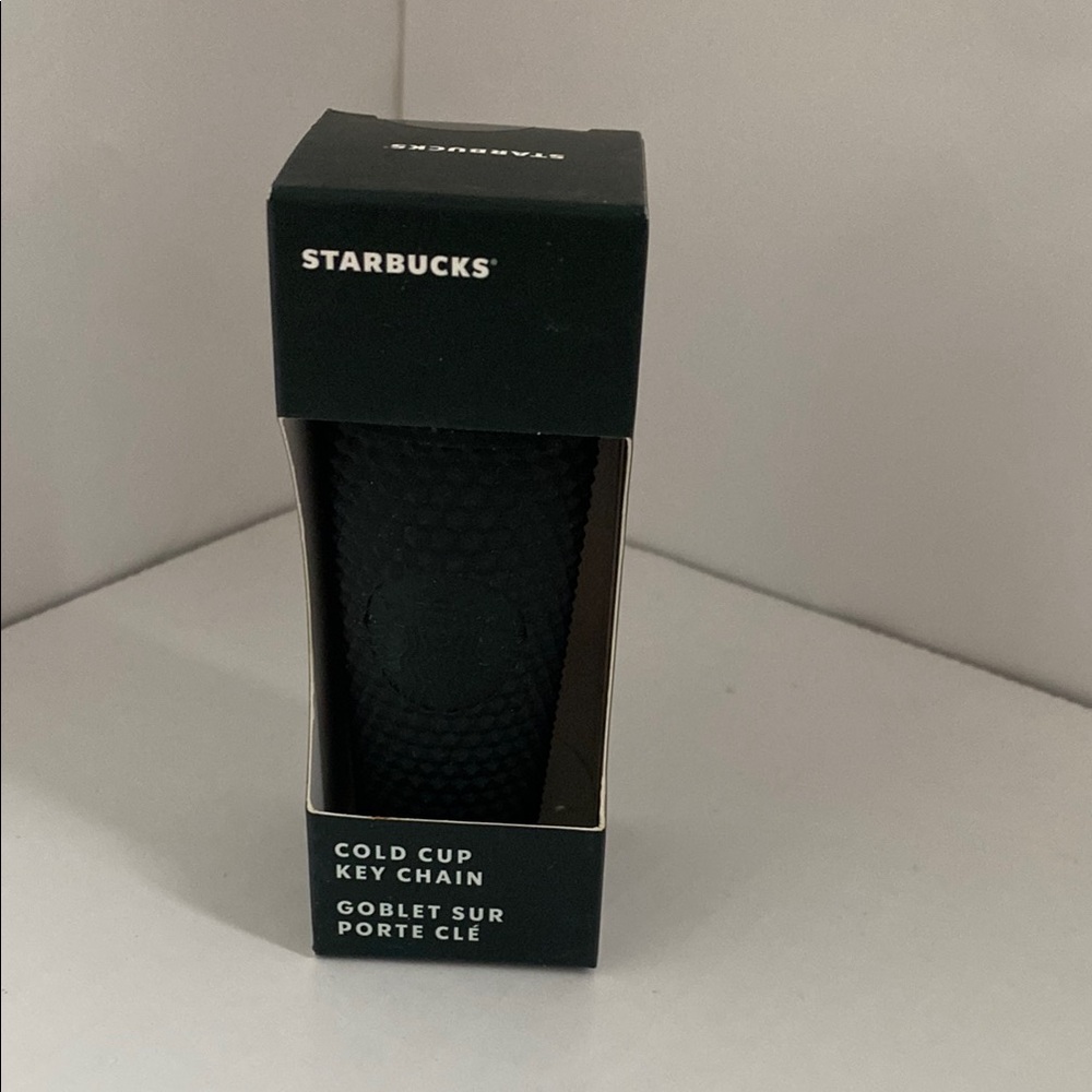 Starbucks Black Cold Cup Keychain